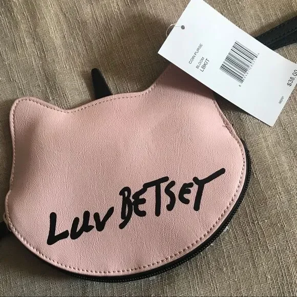 Luv Betsey Betsey Johnson Unicorn Cat Coin Purse - Picture 3 of 3